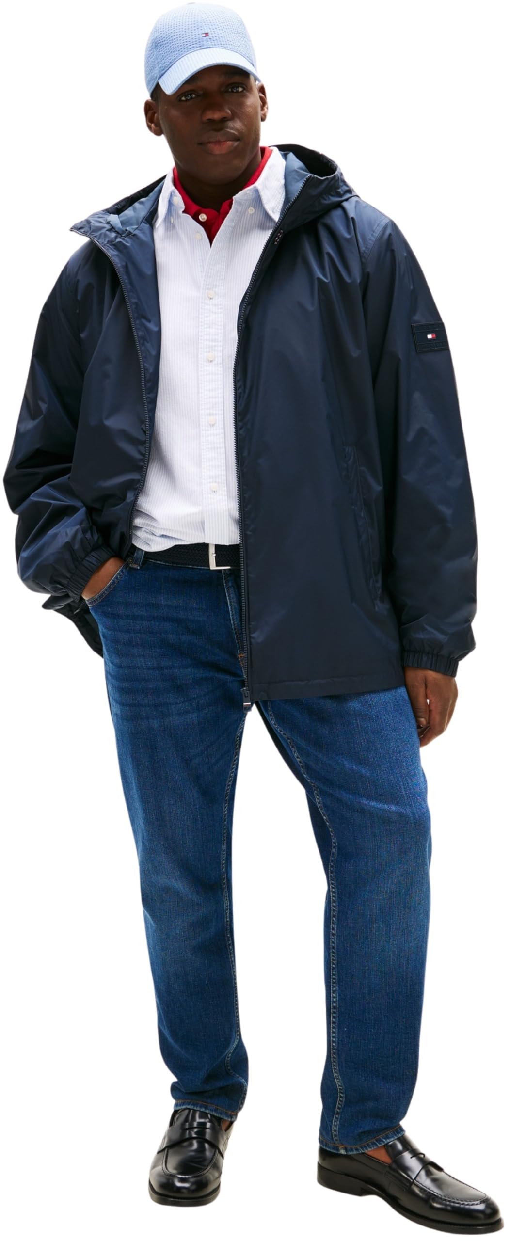 Tommy Hilfiger Herren Bt-rwb Hooded Jacket-b Mw0mw41244 Andere Jacken (1er Pack)