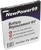 NP99sp NewPower99 Battery Replacement Kit for Tomtom Via 1625M with Installation Video, Tools, and Extended Life Battery