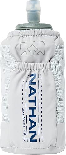 Nathan ExoDraw & ExoShot 2.0, Handheld Running Water Bottle for Marathons, Hiking, Ultra Running & Outdoor Activity