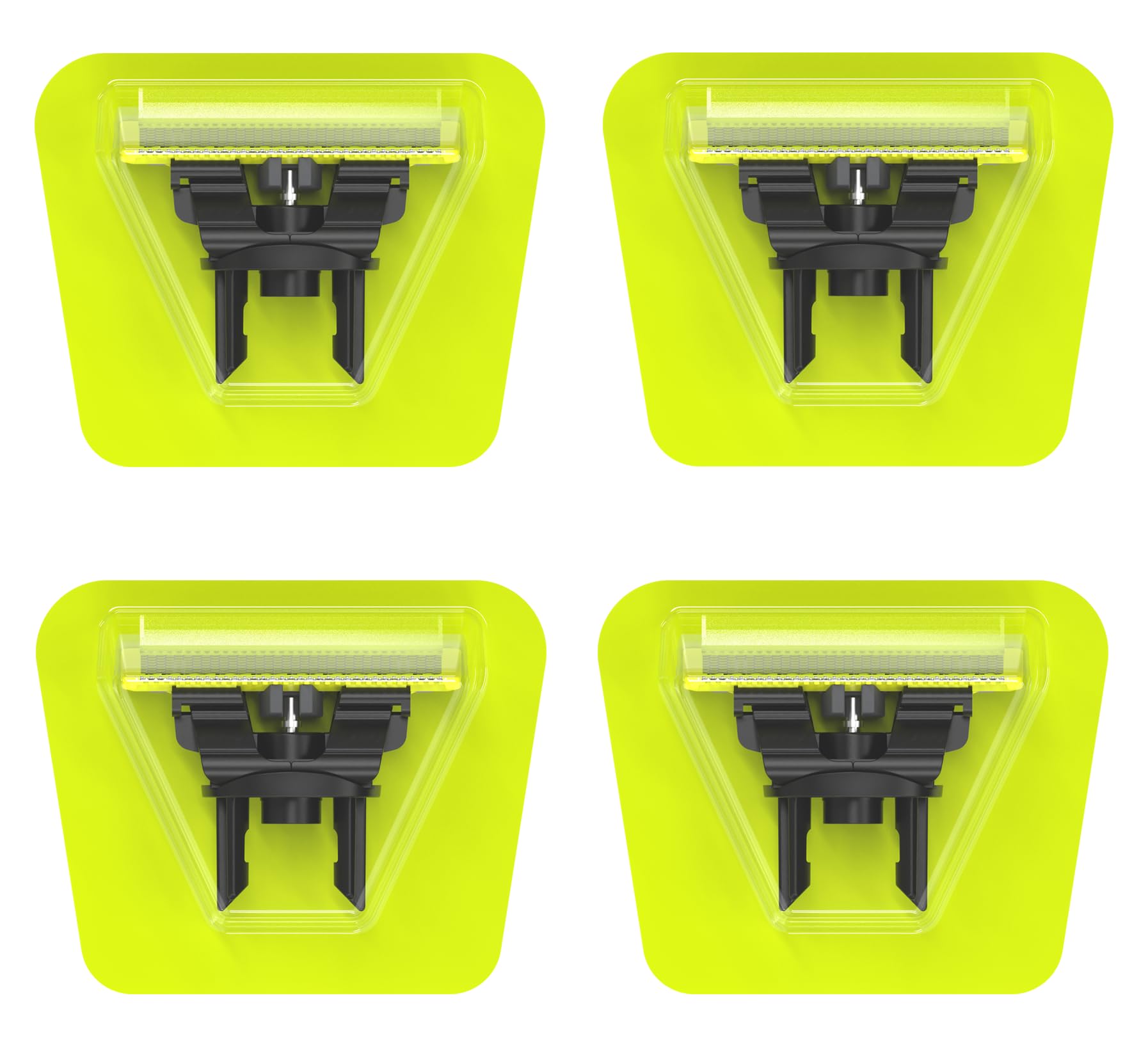 Cuchillas de Repuesto para One-Blade QP2515, QP2520, QP2834, QP6520 y QP210/80 -Paquete de 4