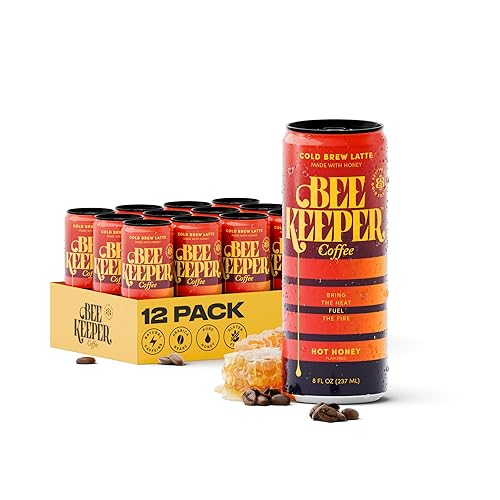 Beekeeper Coffee Cold Brew - Hot Honey Latte - 12
