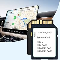 Rocketek 2025 KMV6 66 EZ1B Navigation SD Card for Mazda CX-5/30/90 (2023-2025) & Tesla Model 3 (2024) - USA/Canada/Mexico Maps