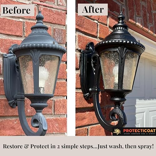 Miniatura 6 de Protecticoat Eliminador de oxidación y restaurador de plástico, revestimiento protector para metal, plástico, fibra de vidrio y pintura de una sola