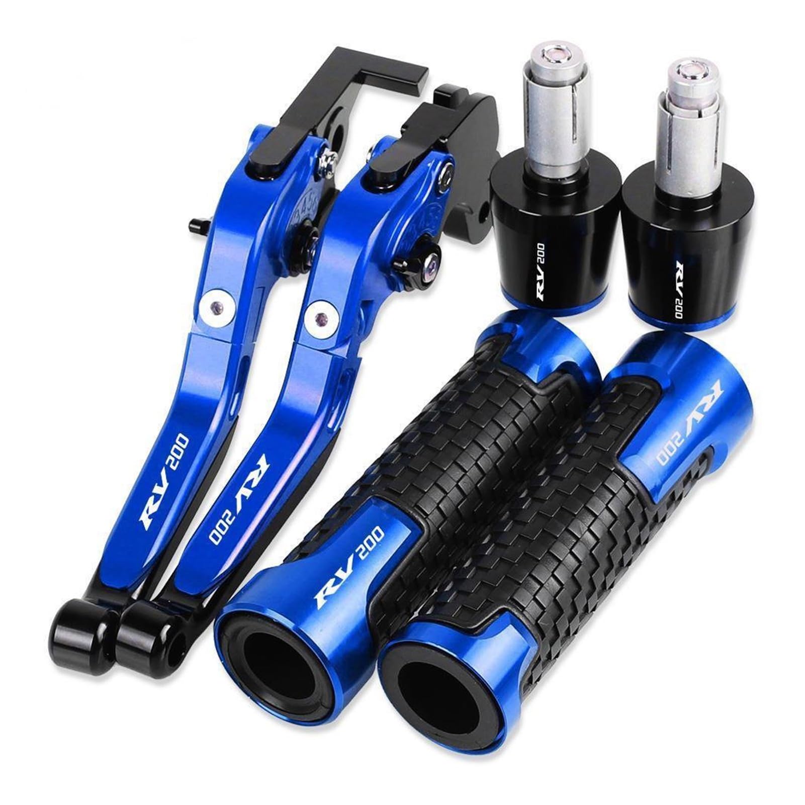 Lsdsaaza 5 For Suzuki For Rv200 2016 2017 Motorcycle Handbrake Brake Clutch Levers Handlebar Hand Grips Ends Motorcycle Brake Clutch Lever