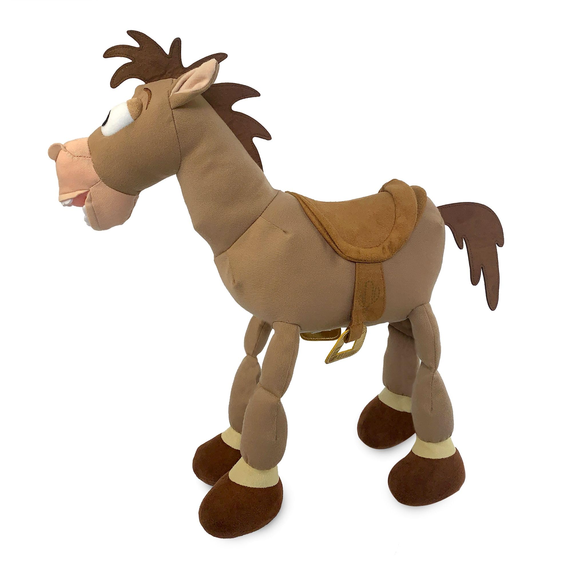 Disney Store Peluche oficial de Toy Story Bullseye, icónico peluche con ojos bordados y funciones de felpa suave, adecuado para todas las edades