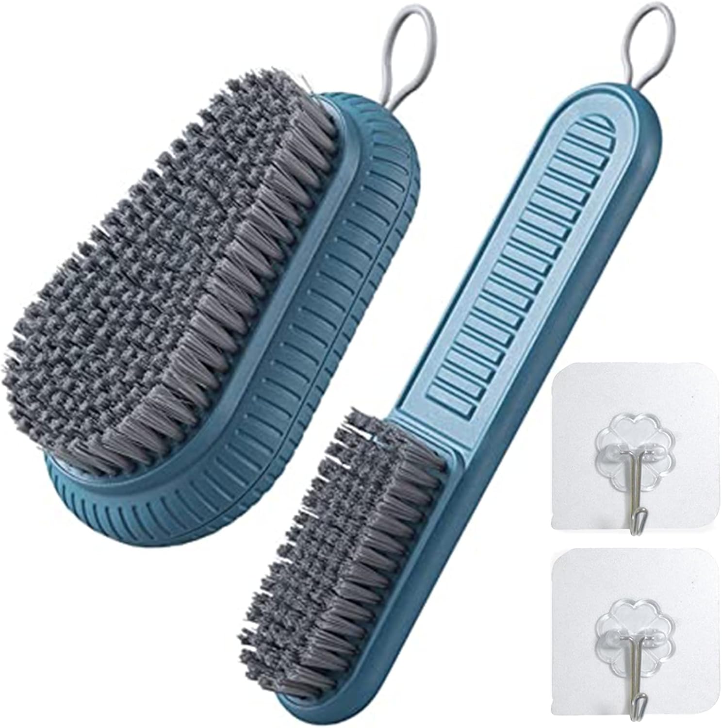 2PCS Nail Brush for Cleaning Fingernails, Heavy Duty Nail Cleaning
