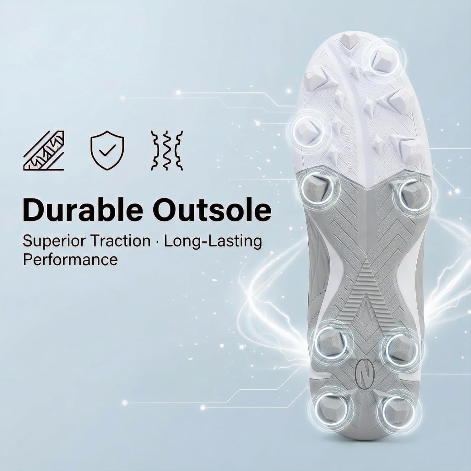 ziitop Baseball Cleats Mens Softball Cleat Turf Shoes for Men - Image 6