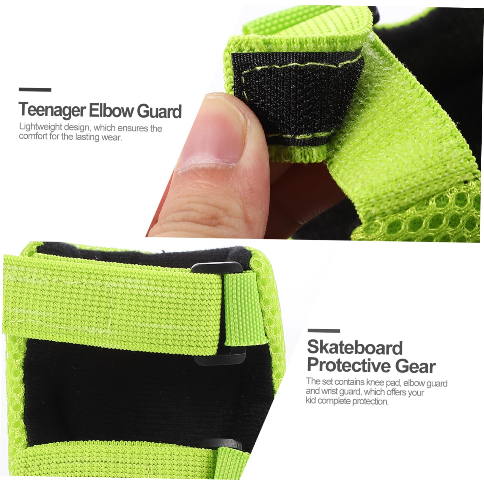 VANZACK 6-in-1 Boys and Girls Protective Gear Kit Boys and Girls Knee Pads Elbow Guards Suit for Roller Skating Cycling Skating Elbow Kneecap Wrist Guards