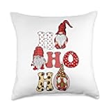 EAK Design Funny Christmas Throw Pillow, 18x18, Multicolor