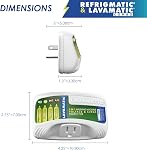 Refrigmatic Two Electronic Voltage & Surge Protector Combo - Protect Refrigerator & Washing Machine Against High & Low Voltage, Brownouts & Spikes