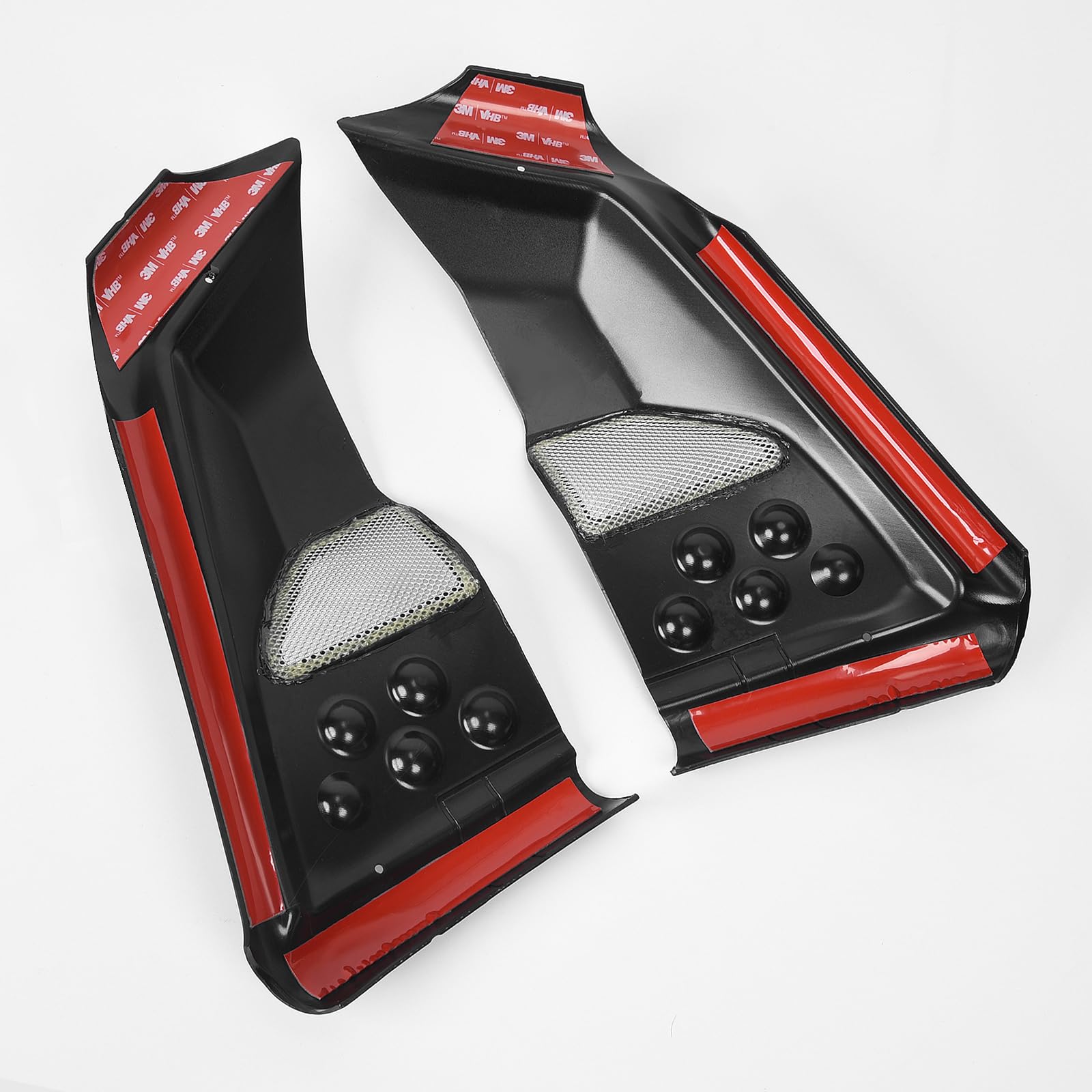 WOOGA Couvercle moteur cadre latéral protection carénage moto compatible avec HO&NDA REBEL CMX 250/300/500 2017-2024 REBEL 500 Protecteur panneau remplissage arrosserie (Noir mat)