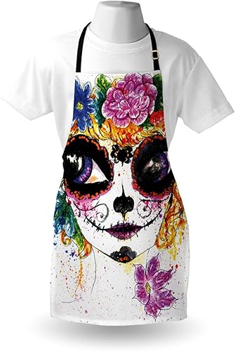 Miniatura 3 de Ambesonne Delantales personalizados, Negro Azul