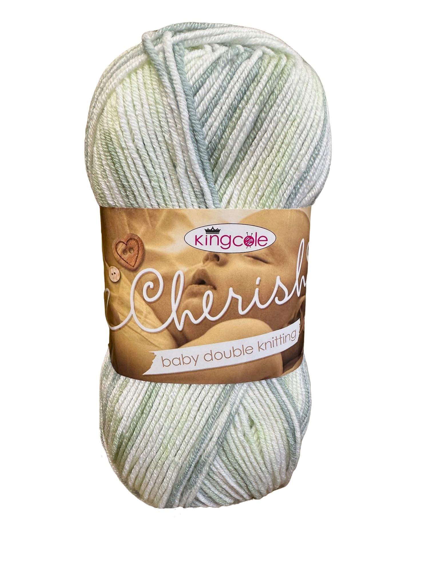King Cole Double Knitting Evergreen Yarn - 250M, 100g, 1 x 100 g ball