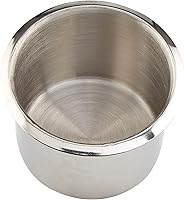 Vista 3 de Brybelly Posavasos individual de acero inoxidable, pequeño