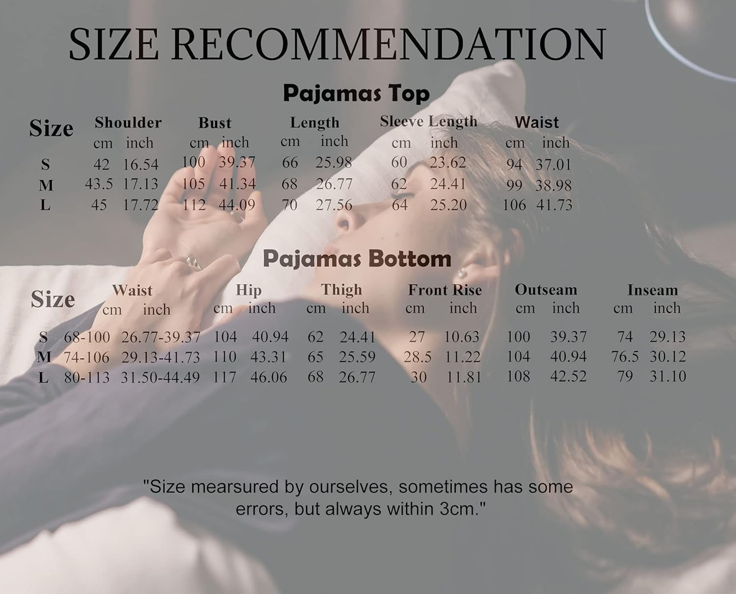 LANBAOSI Buffalo Plaid Pajamas Fleece Pajama Sets 2 Piece Long Sleeve Sleepwear Christmas Pajamas Women Ultra-Soft Pijamas - Image 8