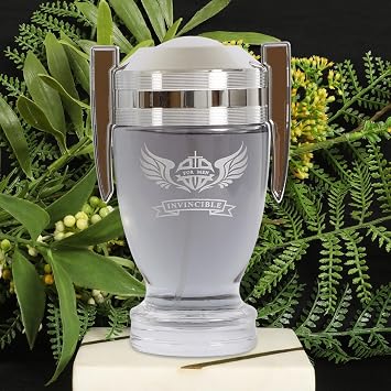 Invincible Mens Perfume Eau de Parfum Fresh Marine Woody Masculine Scent 100ml/3.4 fl oz
