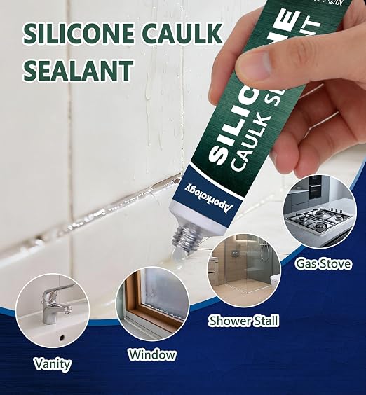 Sellador de silicona transparente 20ml x2 miniatura 6