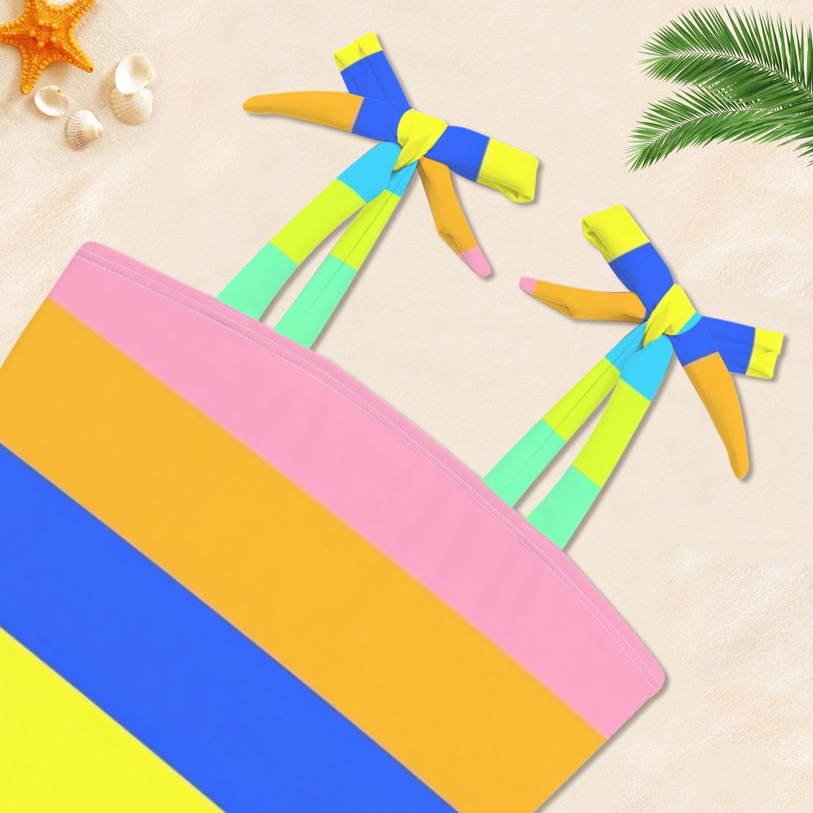 FRODOTGV Costume da bagno intero per ragazze, ad asciugatura rapida, costume da bagno estivo da spiaggia per bambine