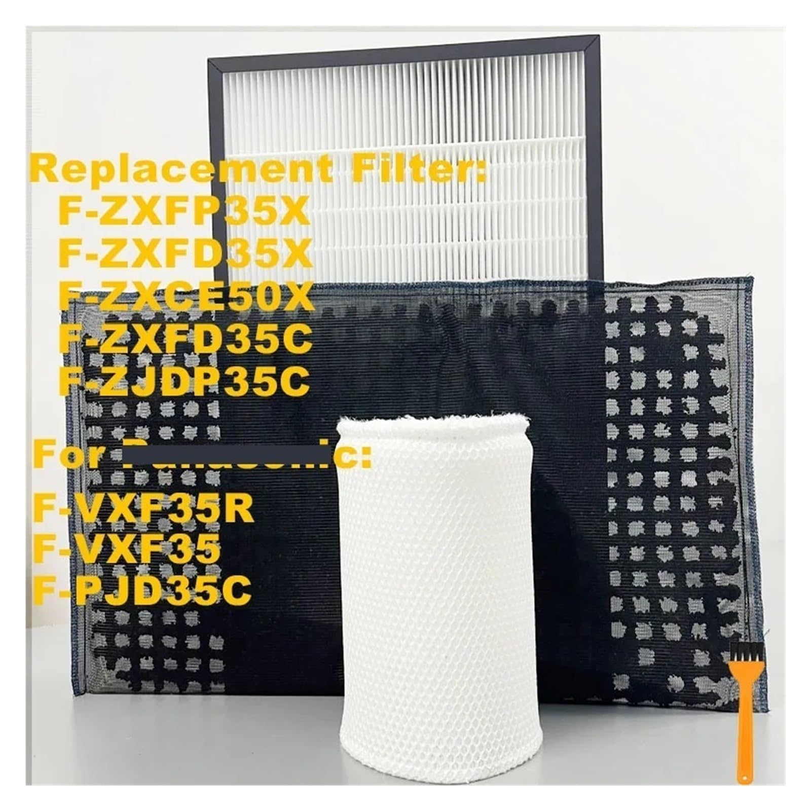 Wymienny Filtr Dezodoryzujący Hepa Oczyszczacza Powietrza F-VXF35R F-VXF35 | F-ZXFP35X F-ZXFD35X F-ZXCE50X Compatible With Panasonic, części do oczyszczaczy powietrza