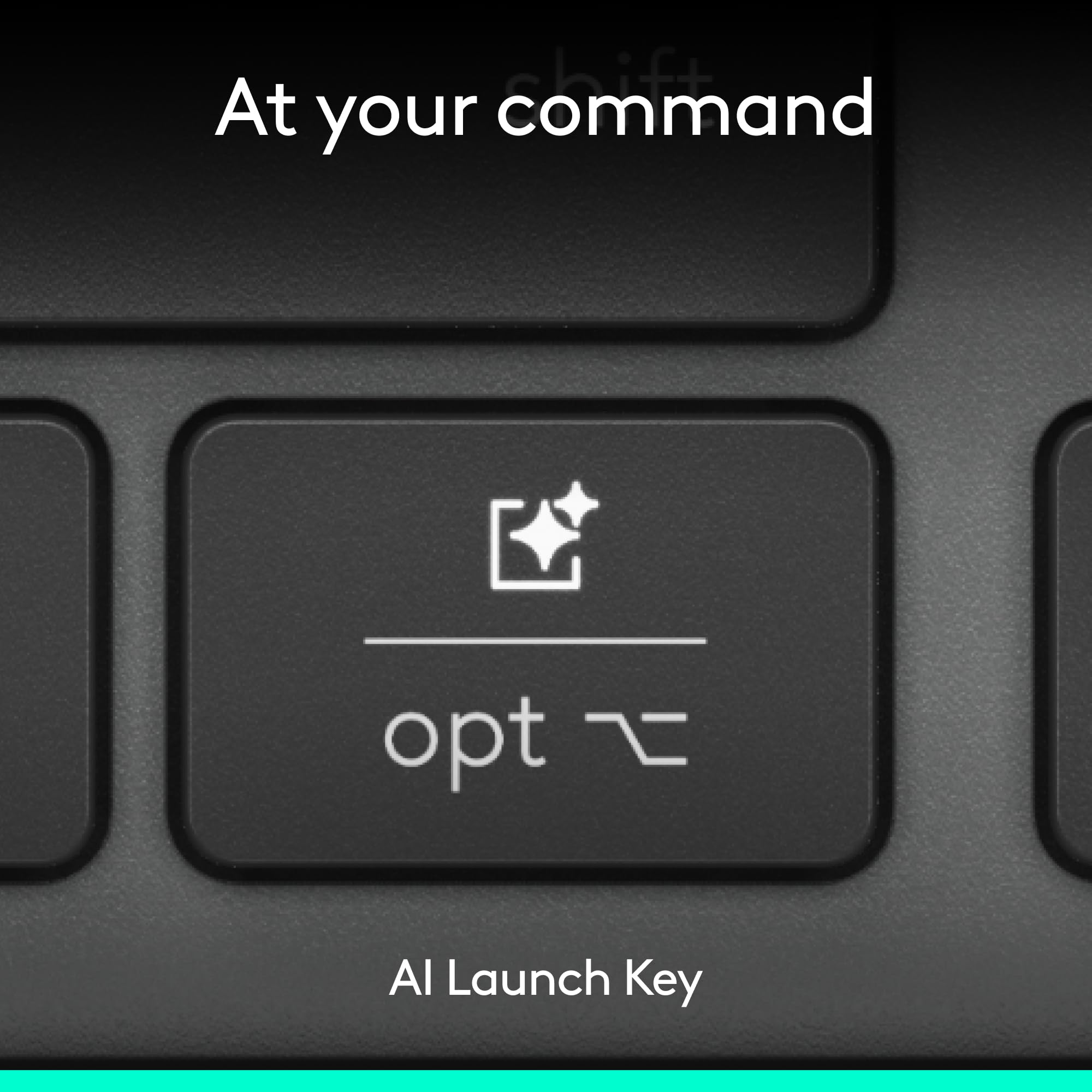 Logitech Signature Slim Solar+ Wireless Bluetooth Keyboard K980, Solar and Artificial Light Powered, Up to 10 Years Battery Life, Customizable Keys - Graphite