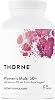 THORNE - Women's Multi 50+ - Multivitamínico Diario Completo con Vitaminas A, B6, B12, C, D, E, K, Zinc y Más - Apoya la Salud del Corazón, Cerebro, Huesos e Inmunidad* - Certificado por Terceros - 180 Cápsulas 1