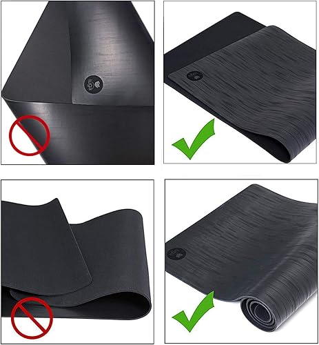 Miniatura 7 de IUGA Pro - Tapete de yoga antideslizante, rendimiento antideslizante inmejorable, respetuoso con el medio ambiente y material certificado SGS para