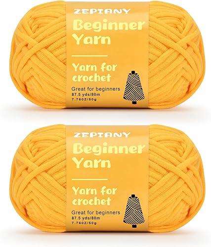 Miniatura 7 de Hilo para tejer y tejer para principiantes con costuras fáciles de ver, hilo de mezcla de nailon de algodón, 6.6 x 262.5ft (87.5 yardas), perfecto