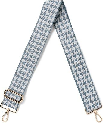Embroidered Interchangeable Bag Strap, Adjustable 55"