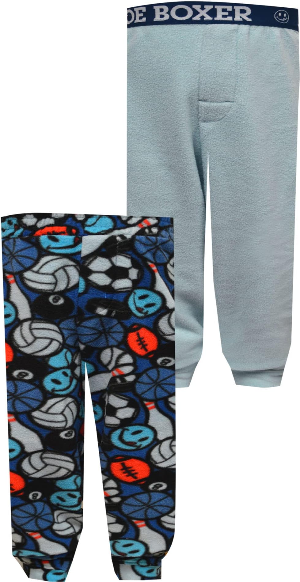 Joe BoxerBoys Loungewear Boys Sports Blue Fleece 2 Pack Loungepants (14/16)
