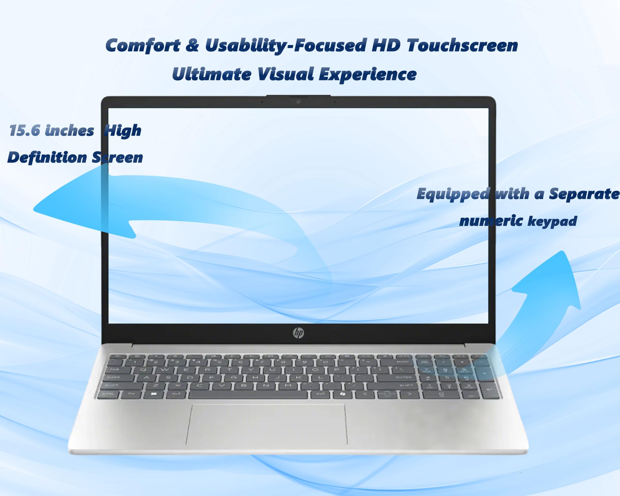 Amazon.co.jp: HP 15.6インチ タッチスクリーンノートパソコン 学生用
