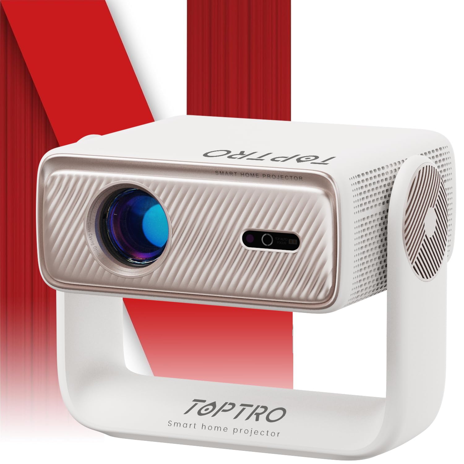 TOPTRO Power Plus Projector Certified Net - Flix, Prime, HDR10+, 18000 Lumens, Fully Sealed, Voice Remote, Fully Automatic,1080p Native Projector 4k Ultra HD, Dual HDMI-ARC, YouTube, Hot* Prime Apps-image-15
