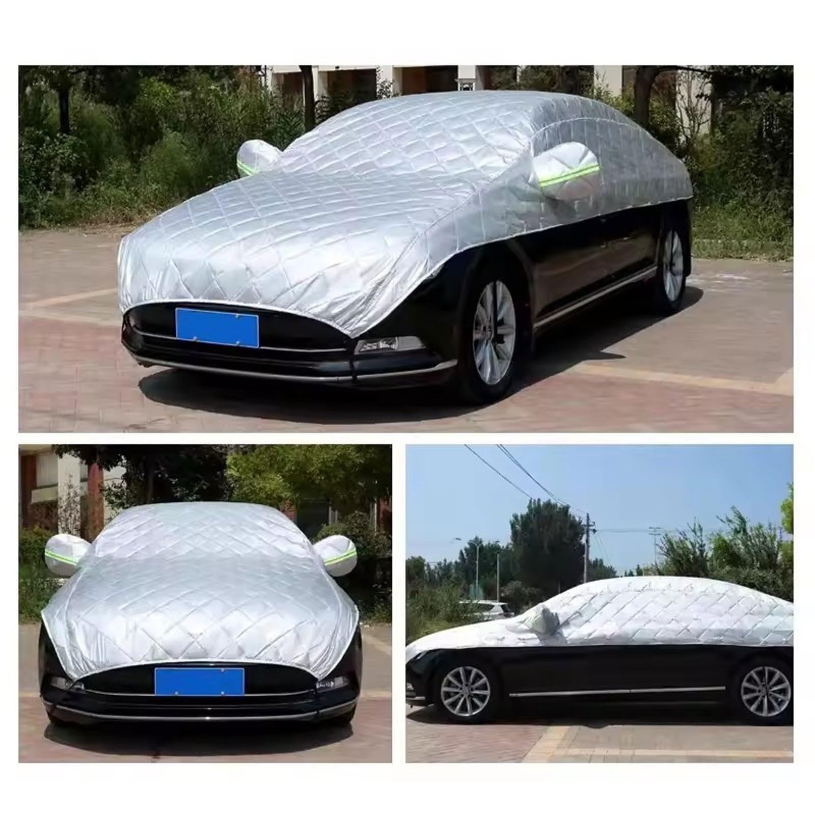 Funda Coche Exterior para Peugeot 508 SW Transpirable Impermeable, Funda para Coche Antigranizo Protección Solar Protección UV