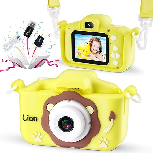 NIDOOT Cámara para niños, cámara digital HD para selfie 2023, cumpleaños para niñas y niños de 3 a 12 años, cámara para niños pequeños, cámara para