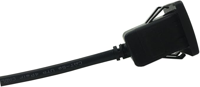 CERRXIAN Cable RJ45 Macho a Hembra Cat 5e Ethernet Blindado 2m miniatura 7