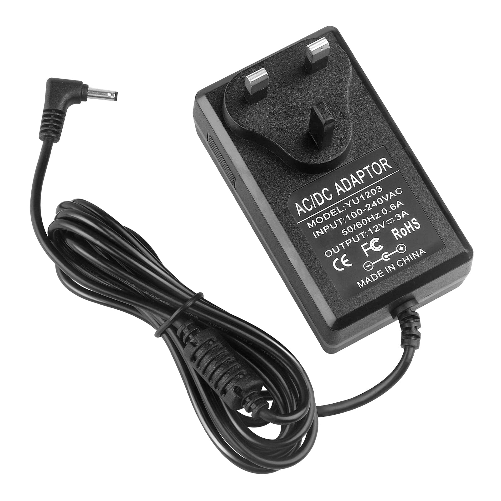 12V 3A Power Supply Charger for Jumper Ezbook 2 3 X3 X4 S4 Pro X4 3S