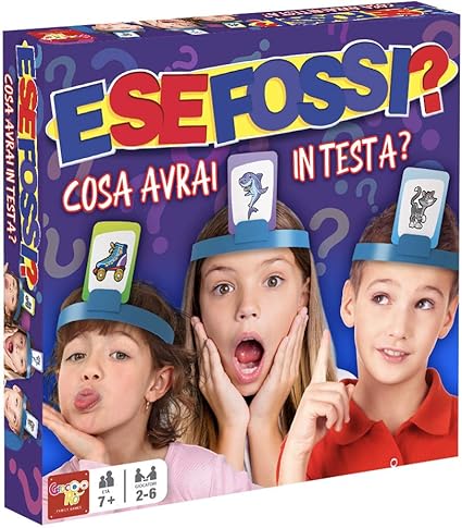 Rocco Giocattoli E Se Fossi?, ‎Gioco da tavolo indovina chi sei, gioco di società per famiglie