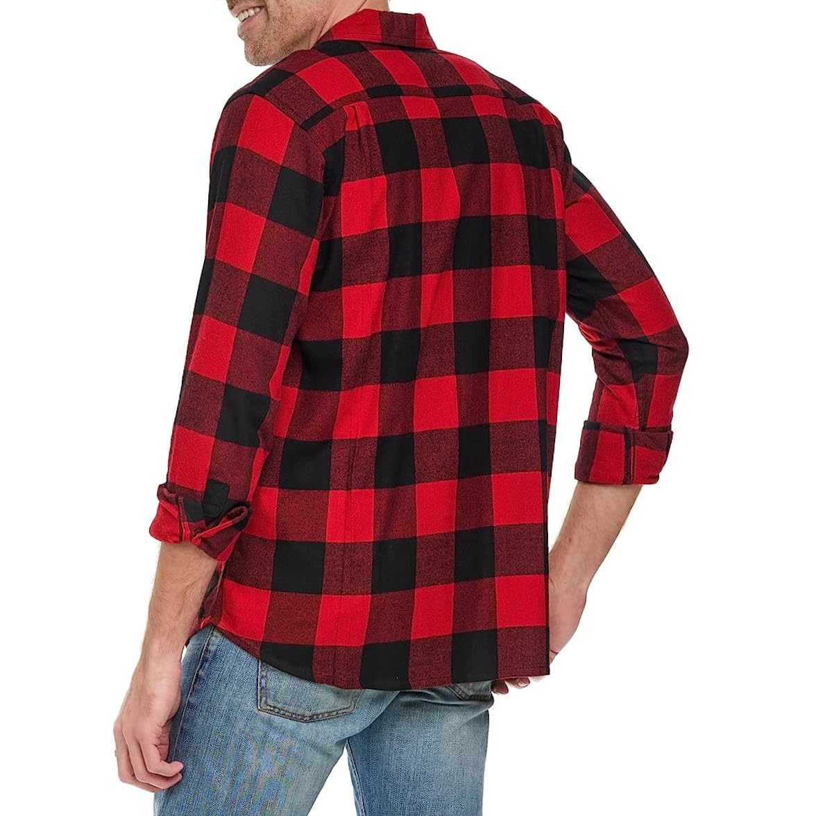 Andrew Scott Flannel Shirt Classique Homme (Lot de 3)