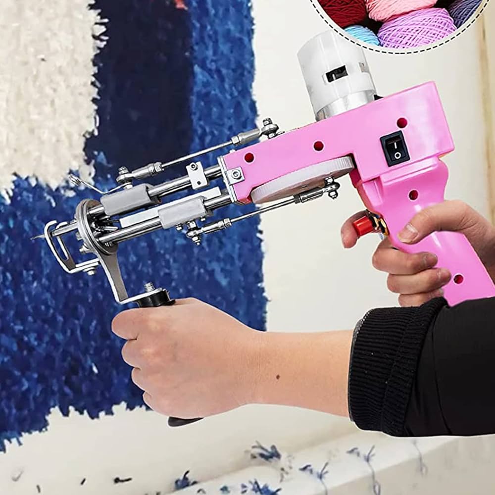 Amazon.co.jp: 電気カーペットタフティングガンキット、電気カーペット