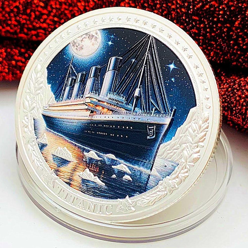 Monety kolekcjonerskie Titanic 1912 Rms Memorial Medal Moneta Wyzwania Światowego Dziedzictwa Monety kolekcjonerskie Titanica Titanic prezenty dla mężczyzn kobiet