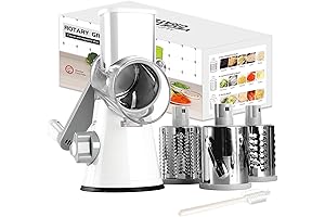 Cambom Rotary Cheese Grater with Suction Base