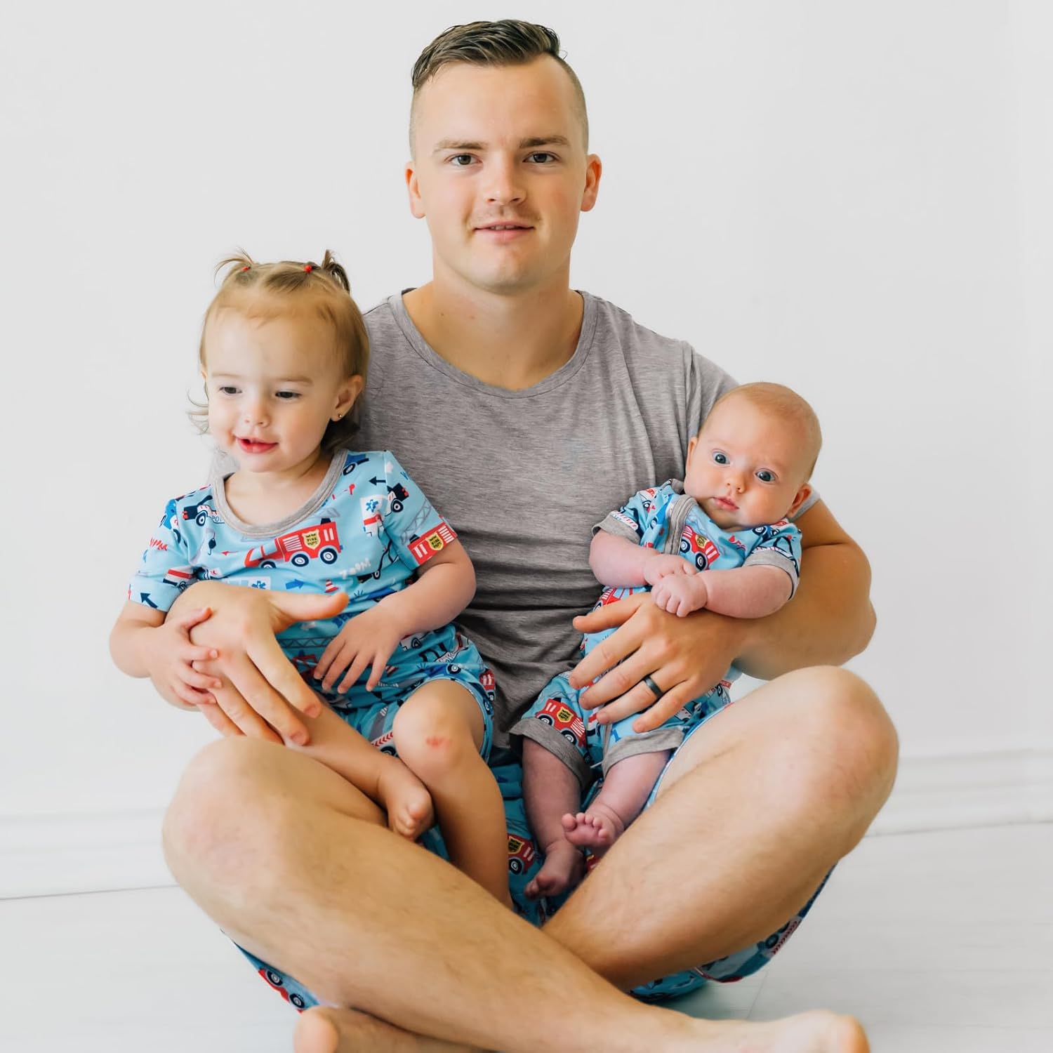 Little Sleepies Mens Pajama Shorts, Soft Viscose from Bamboo Sleep Shorts, Cooling Sleepwear, Mens PJ Bottoms w/Pockets