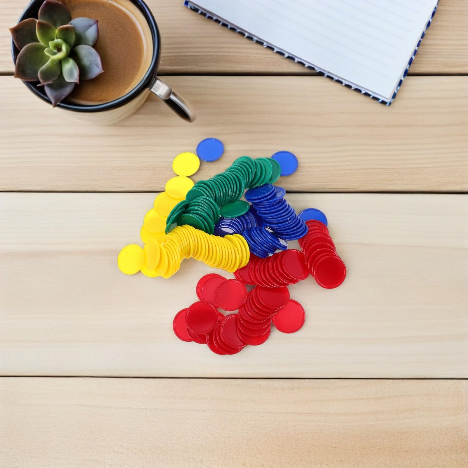 160 Fiches Bingo Colorate in Plastica per Premi Studenti Gettoni Gioco Educativi per Matematica e Incentivi in Classe Dischi Didattici per Apprendimento e Gioco