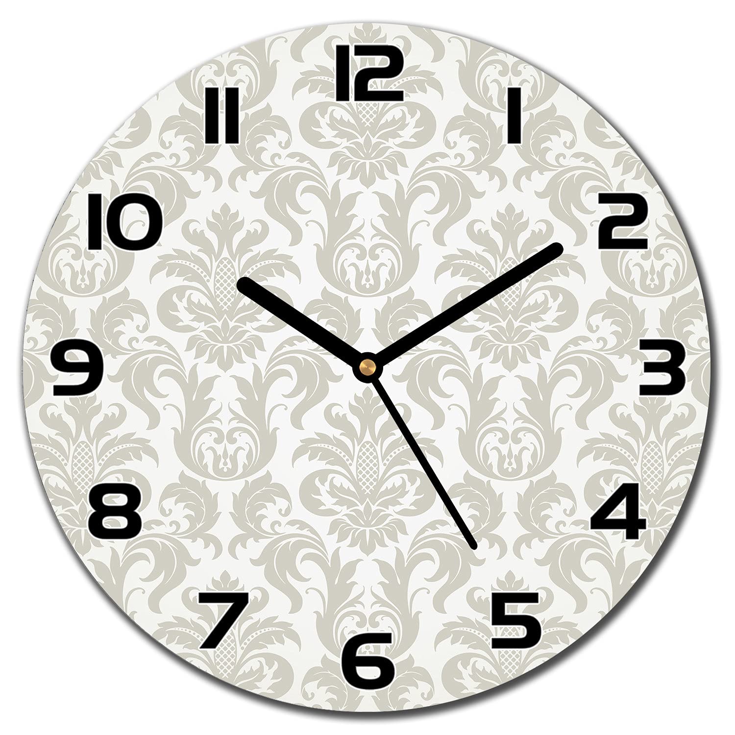 Horloge en verre lisible et robuste pour embellir vos murs