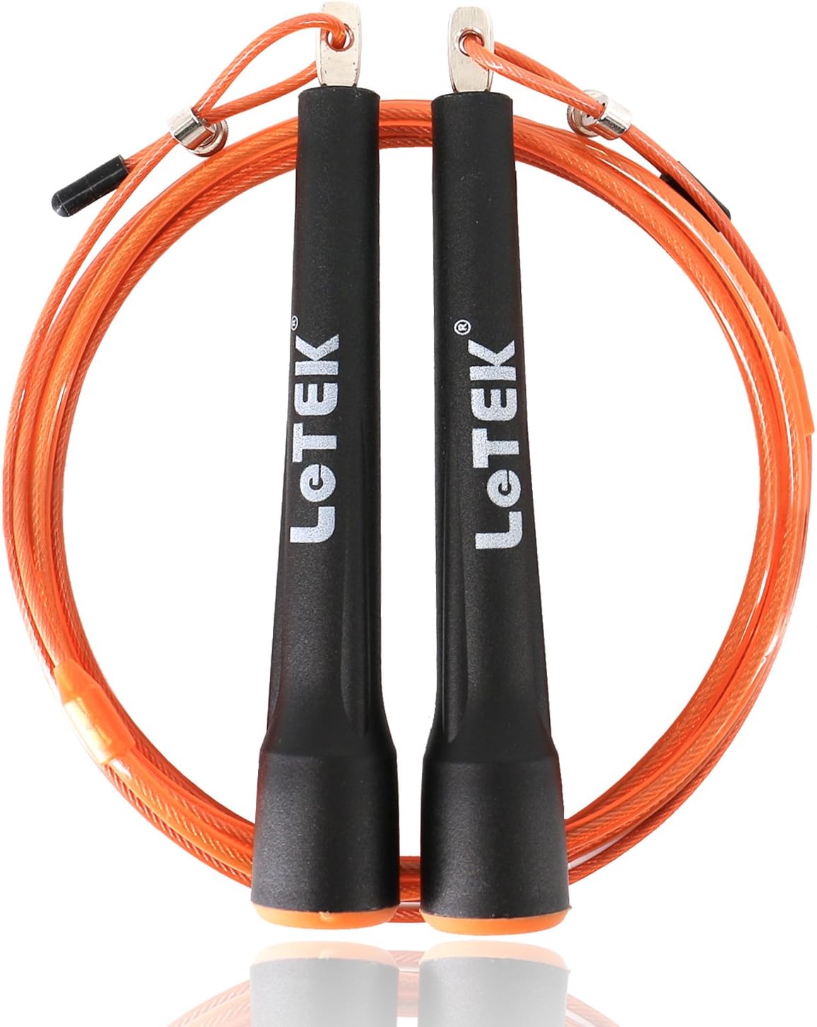 Speed Jump Rope - JointHead Speeding Rope - Endurance Workout for Boxing, MMA, Martial Arts or Just Staying Fit + Patented Rope - Adjustable for Men, Women and Children (Speed Rope 2.0)