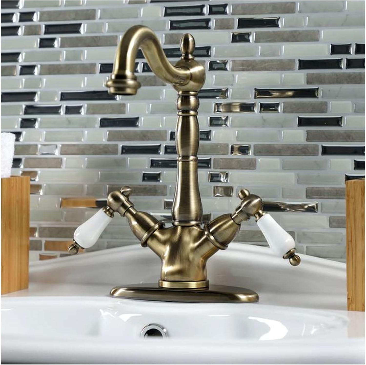 Kingston Brass KS1496PL Vessel Sink Faucet, Polished Nickel