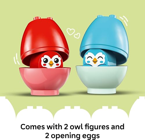 LEGO DUPLO My First Balancing & Stacking Tree - Toddler Learning Toy for 1+ Year Old Girls & Boys - Fine Motor Skills Building Set with 2 Bird Figures - 10440 - 6