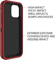 Vista 3 de I-HONVA Funda para iPhone 11 a prueba de golpes, a prueba de polvo y caídas, 3 capas de protección de cuerpo completo [sin protector de pantalla]