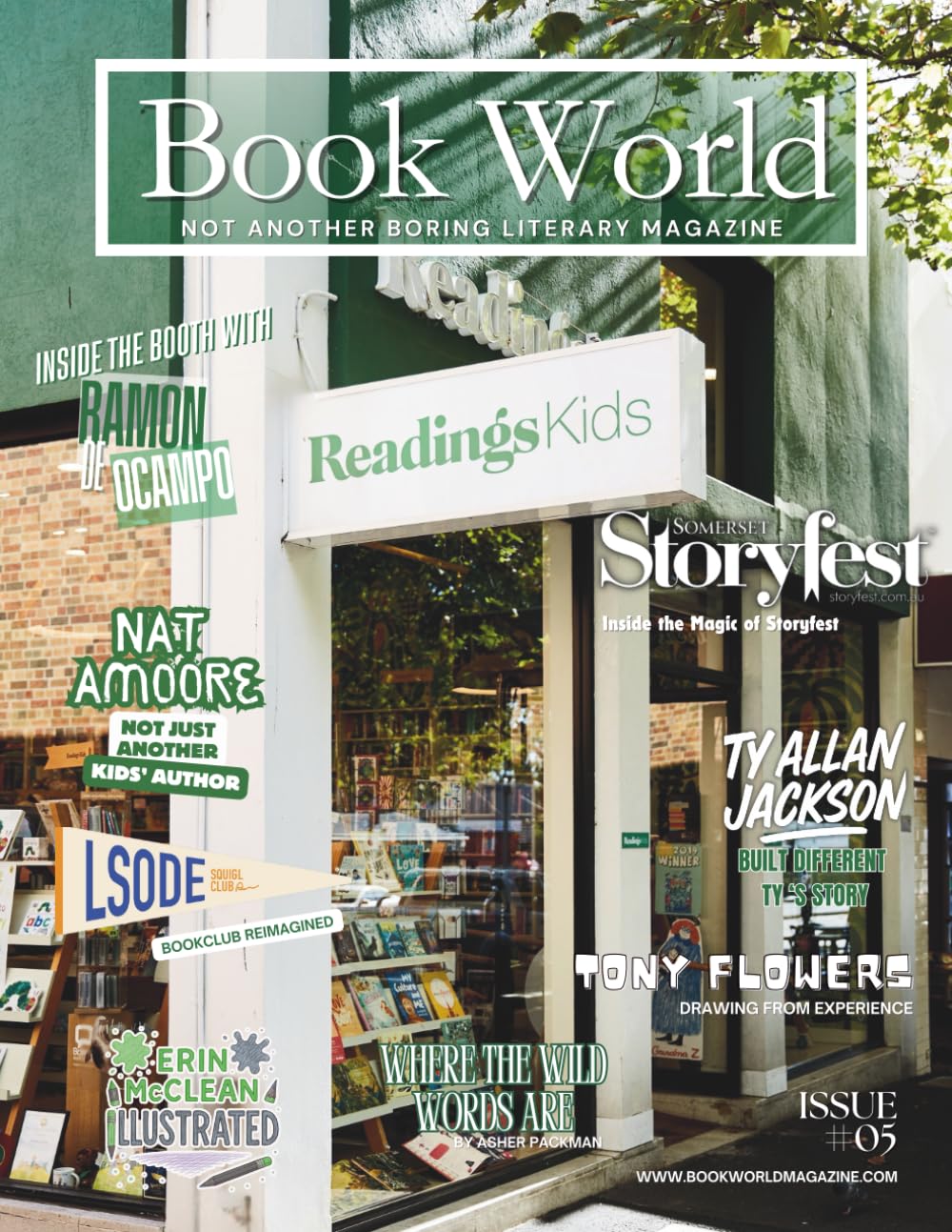 Book World Magazine: Not Another Boring Literary Magazine (Book World Magazine Issues)