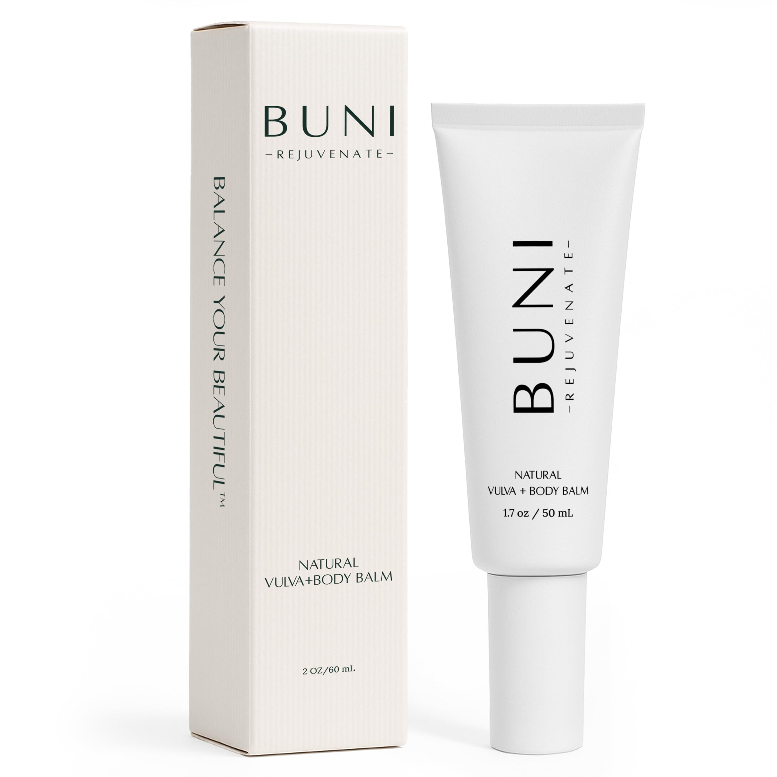 Premium Vulva & Body Balm – Airless Pump Moisturizer for Delicate Skin - Hydrating & Nourishing – Made in USA - OB/GYN Approved