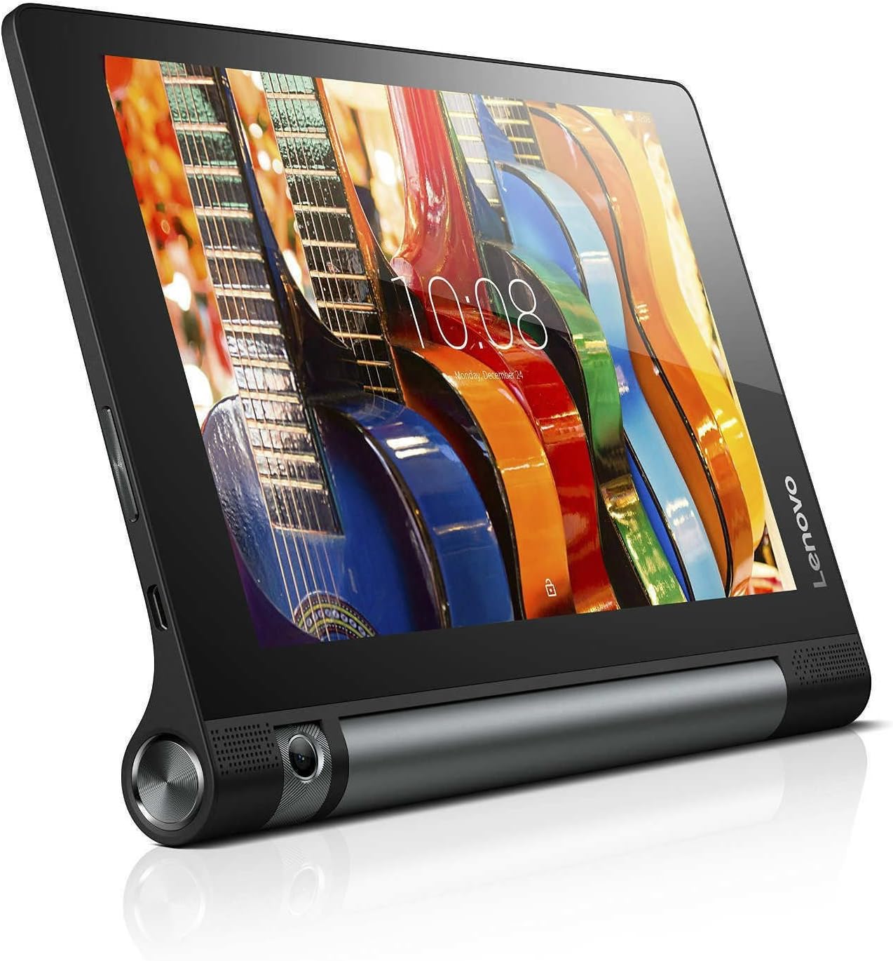 Lenovo Yoga Tab 3 - HD 8" Android Tablet Computer (Qualcomm Snapdragon APQ8009, 2GB RAM, 16GB SSD) ZA090094US,Black